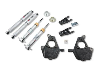 Belltech Lowering Kit 3" F 4" R drop With SP Shocks: Dodge Ram V8 (Regular Cab Auto Trans) 1994 - 1999