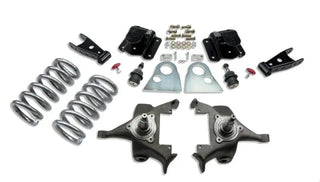 Belltech Lowering Kit 3" F 4" R drop W/O Shocks: Dodge Ram V8 (Regular Cab Auto Trans) 1994 - 1999