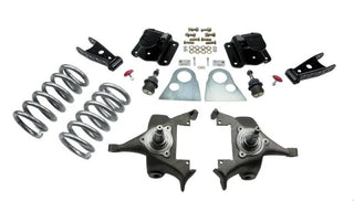 Belltech Lowering Kit 3" F 4" R drop W/O Shocks: Dodge Ram V8 (Regular Cab Auto Trans) 1994 - 1999