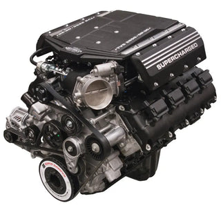 Edelbrock Supercharged GEN 3 426 HEMI Crate Engine Eaton TVS R2650 no electronics (FRONT): Fits Mopar Gen III