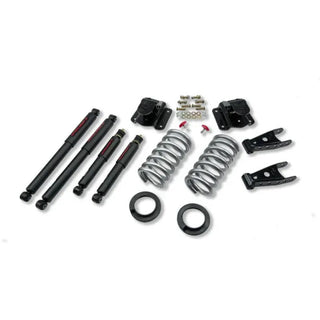 Belltech Lowering Kit 2" or 3" F 4" R drop With ND Shocks: Dodge Ram V8 (Regular Cab Auto Trans) 1994 - 1999
