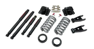 Belltech Lowering Kit 2" or 3" F 4" R drop With ND Shocks: Dodge Ram V8 (Regular Cab Auto Trans) 1994 - 1999