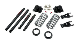 Belltech Lowering Kit 2" or 3" F 4" R drop With ND Shocks: Dodge Ram V8 (Regular Cab Auto Trans) 1994 - 1999