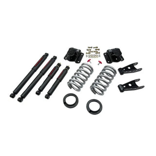 Belltech Lowering Kit 2" or 3" F 4" R drop With ND Shocks: Dodge Ram V8 (Regular Cab Auto Trans) 1994 - 1999