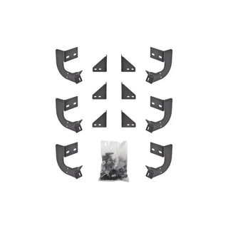 Dee Zee Hex Series HD Steel Bracket Kit: Fits Ram (13-24) - Texture Black