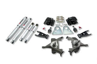 Belltech Lowering Kit With SP Shocks: Dodge Ram V8 (Regular Cab Auto Trans) 1994 - 1999