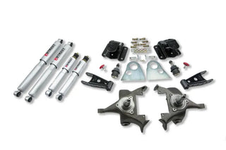 Belltech Lowering Kit With SP Shocks: Dodge Ram V8 (Regular Cab Auto Trans) 1994 - 1999