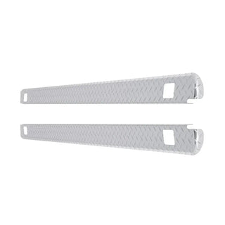 Dee Zee Brite-Tread Aluminum Bed Cap Wrap w/ Stake Pockets: Fits Most Dodge / Ram 2009-2023 Models