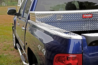Dee Zee Brite-Tread Aluminum Bed Cap Wrap w/ Stake Pockets: Fits Most Dodge / Ram 2009-2023 Models