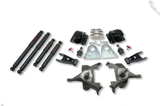 Belltech Lowering Kit With ND Shocks: Dodge Ram V8 (Regular Cab Auto Trans) 1994 - 1999