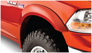 Bushwacker Extend-A-Fender Style Fender Flares 4pc (REAR): Dodge Ram 1500 (2009-2018) - Black