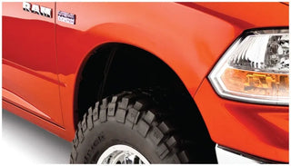 Bushwacker Extend-A-Fender Style Fender Flares 4pc (REAR): Dodge Ram 1500 (2009-2018) - Black