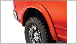 Bushwacker Extend-A-Fender Style Fender Flares 4pc (REAR): Dodge Ram 1500 (2009-2018) - Black