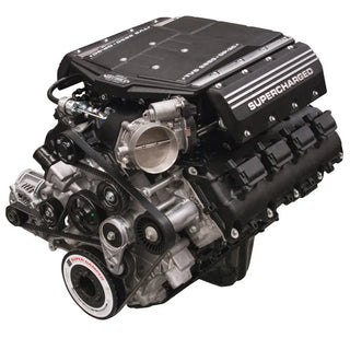 Edelbrock Supercharged GEN 3 426 HEMI Crate Engine Eaton TVS R2650 (FRONT): Fits Mopar Gen III