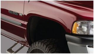 Bushwacker Pocket Style Fender Flares 4pc (78/96in Bed) - Black: Fits Dodge Ram (94-02)