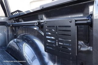 Dee Zee Hex Series Cargo Hex Bed Rails (5.5 Ft): Ram 1500 (19-23) - Textured Black