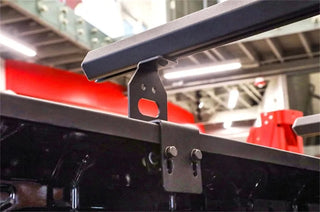 Dee Zee Universal Hex Series Cross Rails: Fits Most Dodge / Ram Models (1994-2022) - Textured Black