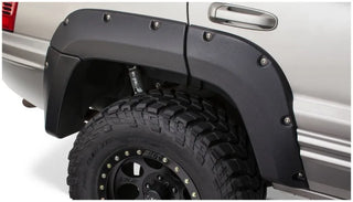 Bushwacker Cutout Style Fender Flares 2pc (REAR): Jeep Grand Cherokee 1999-2004 - Black