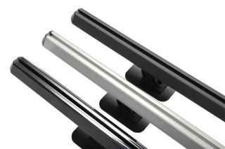 Dee Zee Hex Series Gloss Black Side Rails 8Ft Bed: Fits Most Dodge / Ram Models (2003-2024)