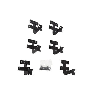 Dee Zee Hex Series Heavy Duty Steel Side Step Bracket Kit: Fits Most Ram 1500 Models (2019-2024)