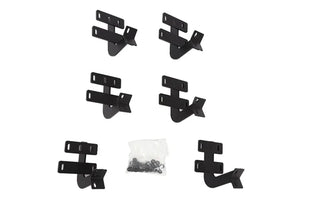 Dee Zee Hex Series Heavy Duty Steel Side Step Bracket Kit: Fits Most Ram 1500 Models (2019-2024)