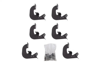 Dee Zee Hex Series Heavy Duty Steel Side Step Bracket Kit: Fits Most Ram 1500 Models (2019-2024)