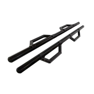 Dee Zee Hex Series Super Cab Side Steps: Fits Dodge Ram / Jeep Wrangler (94-26) - Black