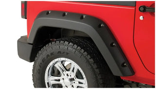Bushwacker Pocket Style Fender Flares 2pc (REAR): Jeep Wrangler JK (07-18)