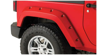 Bushwacker Pocket Style Fender Flares 2pc (REAR): Jeep Wrangler JK (07-18)