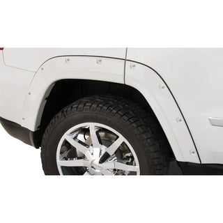Bushwacker Pocket Style Fender Flares 2pc (REAR): Jeep Grand Cherokee (2011-18) - Black