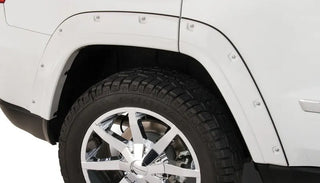 Bushwacker Pocket Style Fender Flares 2pc (REAR): Jeep Grand Cherokee (2011-18) - Black