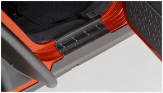Bushwacker Trail Armor Rocker Panel & Sill Plate Cover: Jeep Wrangler Unlimited (07-18) - Black