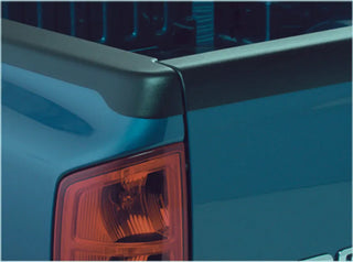 Bushwacker Ultimate SmoothBack Bed Rail Caps 78in (REAR): Dodge Dakota (97-04) - Black