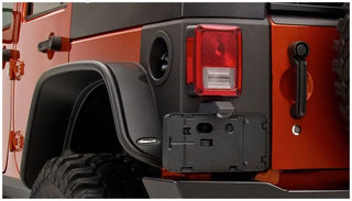 Bushwacker Trail Armor Rear Corners: Jeep Wrangler / Wrangler JK (2007-2018) - Black