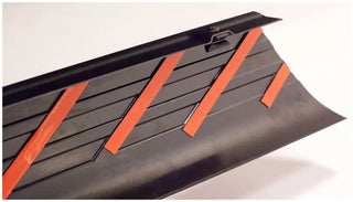 Bushwacker Ultimate DiamondBack Matte Black Bed Rail Caps 63in: Dodge Dakota (2000-2004)