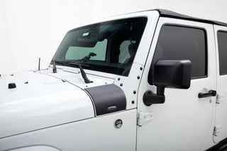 Bushwacker Trail Armor Cowl Cover: Jeep Wrangler (2007-2018) - Black