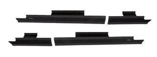 Bushwacker Trail Armor Rocker Panel & Sill Plate Cover: Jeep Wrangler Unlimited (18-24) - Black
