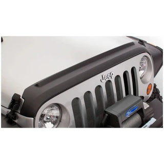 Bushwacker Trail Armor Hood Guard - Black: Jeep Wrangler JK / JK Unlimited (2007-2018)