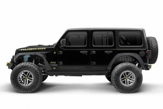 Bushwacker Trail Armor Fender Delete Kit (F&R): Jeep Wrangler (18-24) - Black Textured