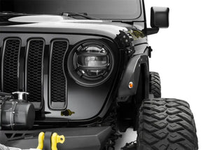 Bushwacker Trail Armor Fender Delete Kit (F&R): Jeep Wrangler (18-24) - Black Textured