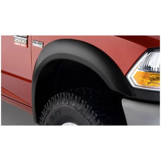 Bushwacker Extend-A-Fender Style Fender Flares 2pc (FRONT): Fits Ram 2500 / 3500 (10-19) - Black