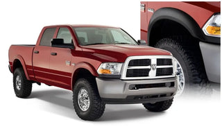 Bushwacker Extend-A-Fender Fender Flares 4pc (F&R): Dodge Ram 2500 / 3500 (10-19) - Black