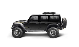 Bushwacker HyperForm Flat Fender Flares 4pc (F&R): Jeep Wrangler (18-24) - Black