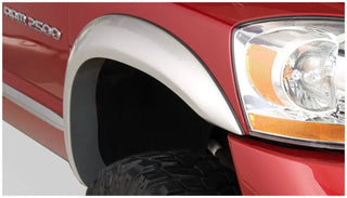 Bushwacker Extend-A-Fender Fender Flares 4pc (REAR): Dodge Ram 1500 / 2500 / 3500 (06-09) - Black