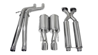 CORSA Sport Cat-Back Exhaust Polished Tips (REAR): Jeep Grand Cherokee SRT8 2006-2010 6.1L HEMI