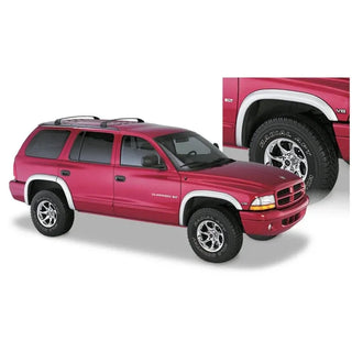 Bushwacker Extend-A-Fender Style Fender Flares 4pc: Dodge Durango (1998-2003) - Black