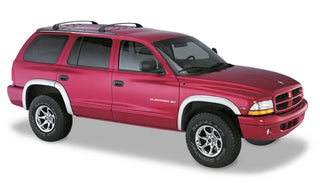 Bushwacker Extend-A-Fender Style Fender Flares 4pc: Dodge Durango (1998-2003) - Black