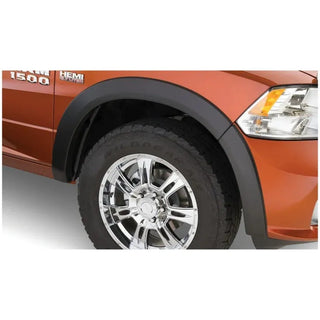 Bushwacker OE Style Fender Flares 2pc (FRONT): Fits Most Dodge / Ram 1500 Models (2009-2018) - Black