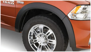 Bushwacker OE Style Fender Flares 2pc (FRONT): Fits Most Dodge / Ram 1500 Models (2009-2018) - Black