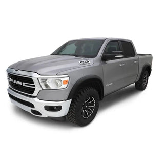 Bushwacker OE Style Fender Flares 4pc (REAR): Fits Most Dodge Ram 1500 Models (2009-2018) - Black